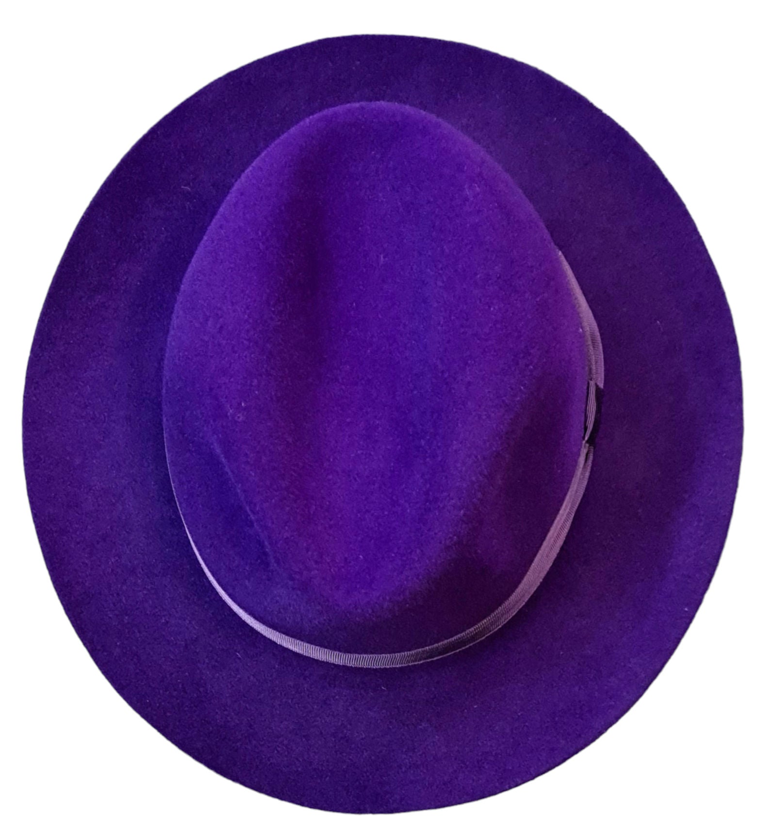 Susquehana/Gamble & Gunn Mason/Molton Classic Trilby - Purple Luxury Feel image 4