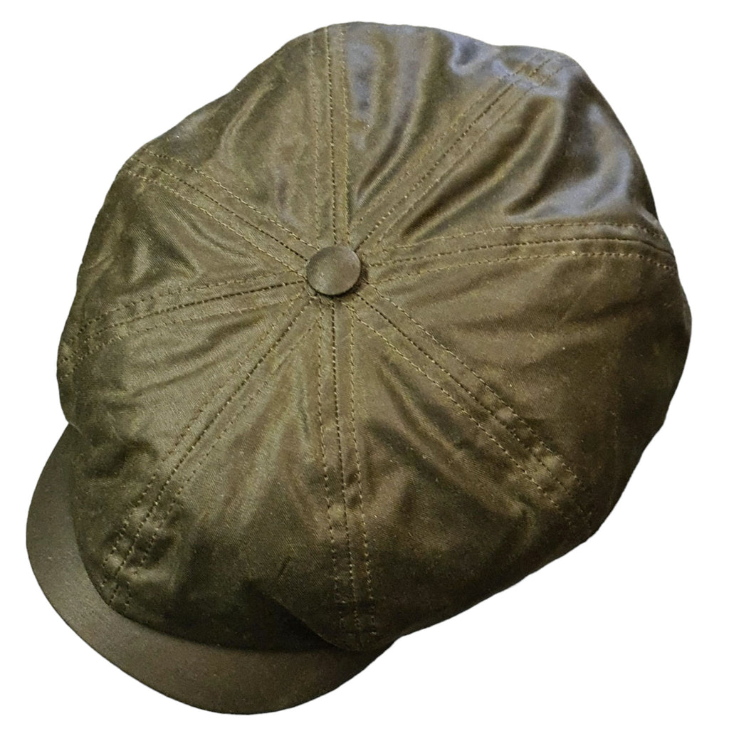 CCC Ltd / Herald and Heart Rutland Hat – Green Waxed Cotton image 0
