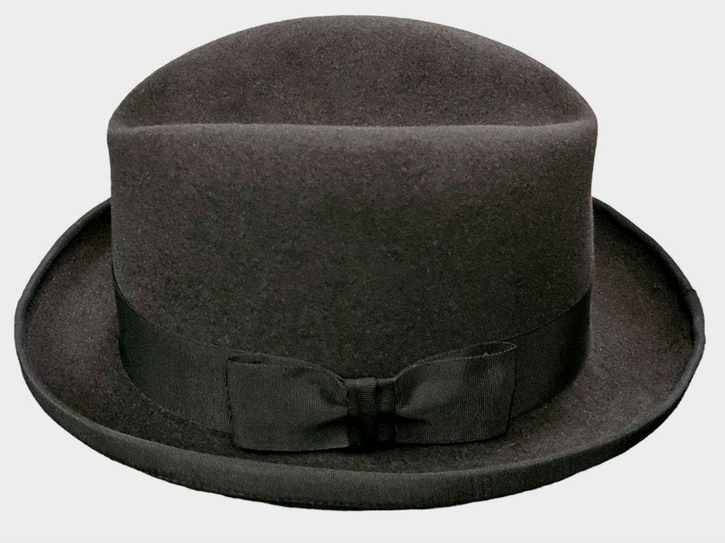 Christys' Homburg Hat – Charcoal Grey image 2