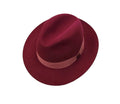 Susquehana/Gamble & Gunn Mason/Molton Classic Trilby – Burgundy Luxury Feel image 0
