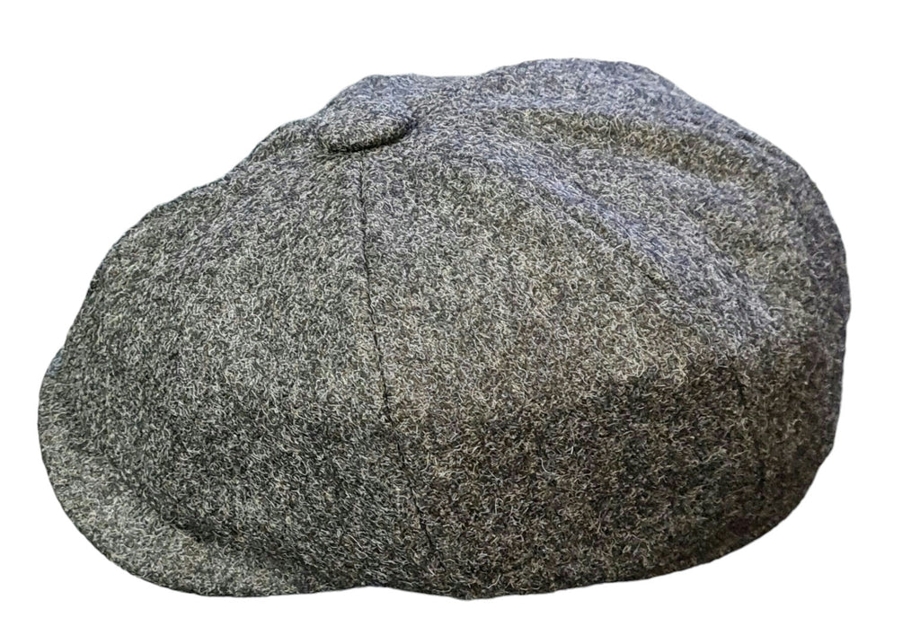 Olney Detroit Docker Baker Boy - Light Grey Tweed image 2