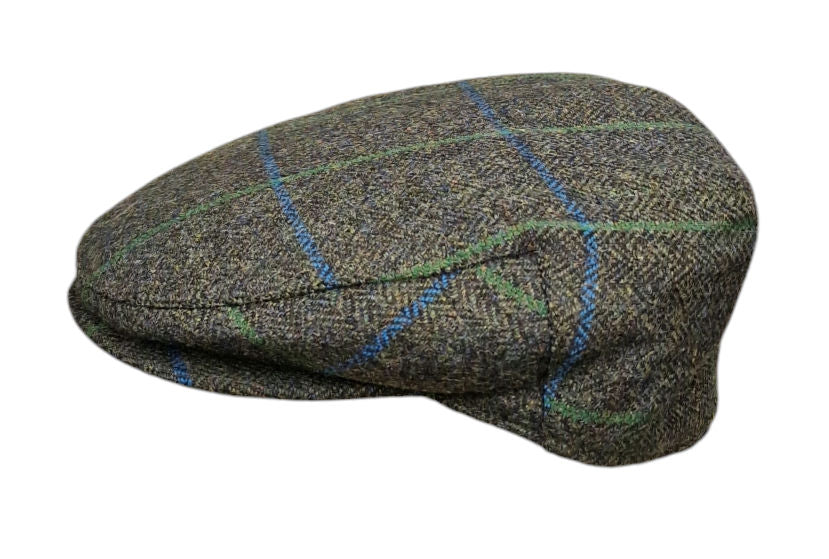 Failsworth Porelle Waterproof County Cap 487 – Deep Green/Blue Panecheck image 2
