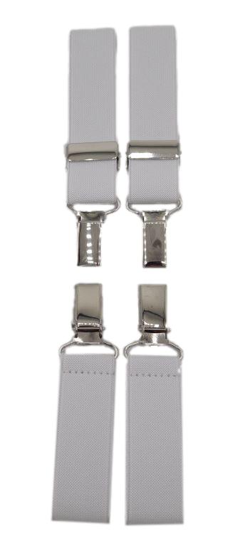 CCC Ltd Narrow Bracers - White image 0