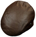 City Sport County Cap – Brown Grained Leather image 0