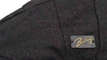 Bailey Fann Pub Cap – Dark Brown Tweed image 1