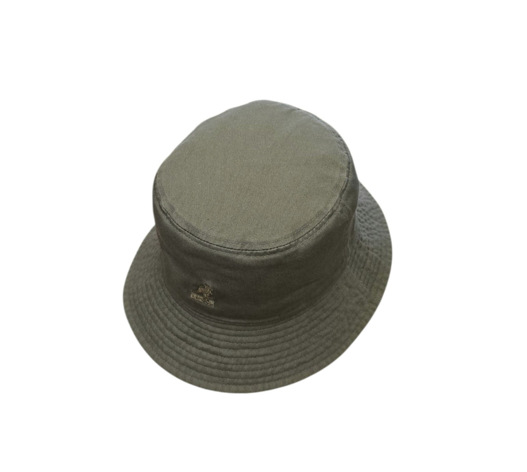 Kangol Washed Bucket Hat - Smog (Olive Green) image 0