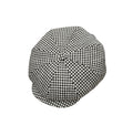 City Sport Fulham Urban Baker Boy Cap - Black/White Houndstooth Check image 0