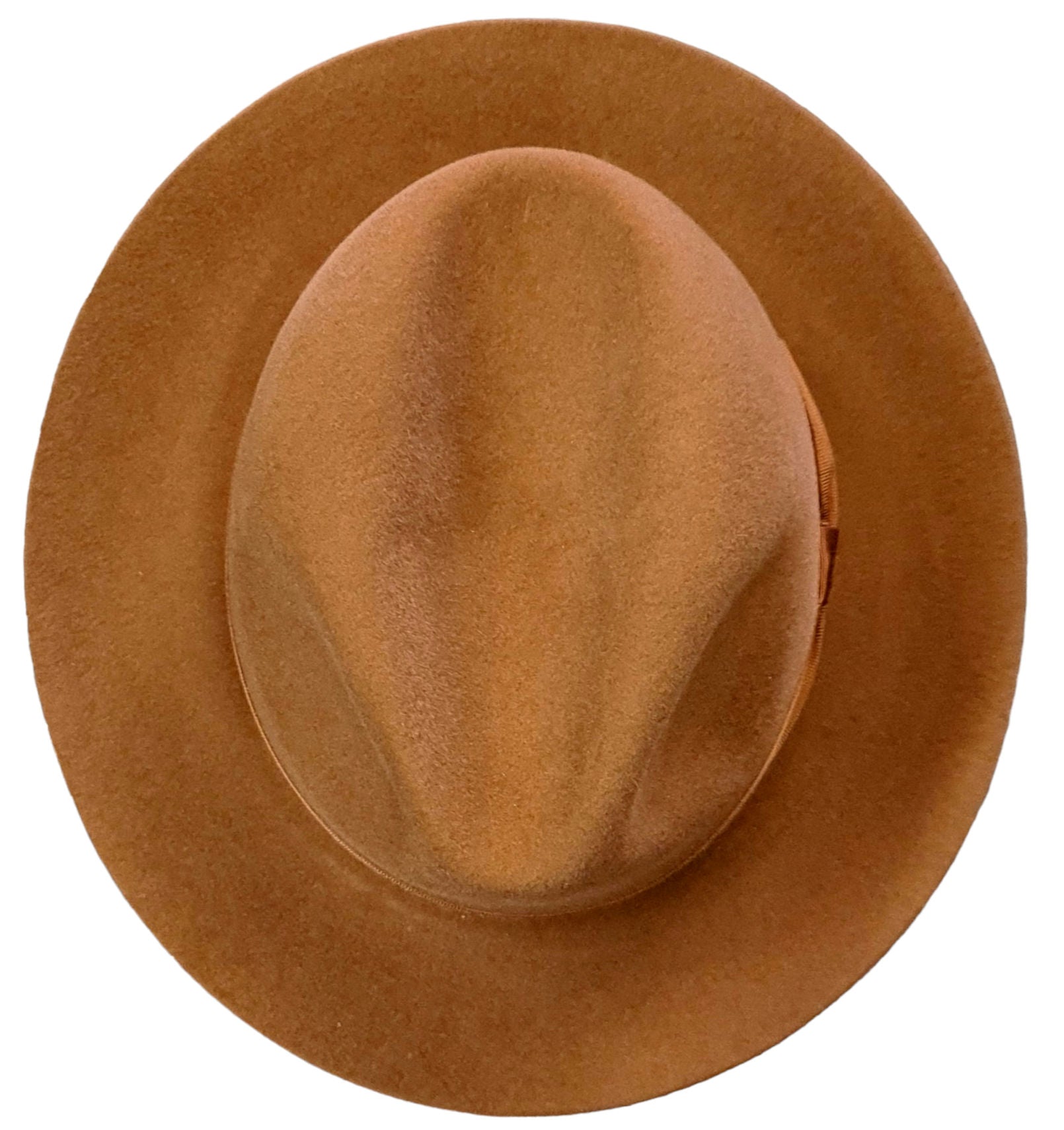 Susquehana/Gamble & Gunn Mason/Molton Classic Trilby Hat - Nutmeg Luxury Feel image 3
