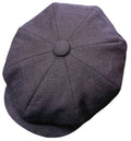 City Sport Classic Baker Boy 11" Leyton Cap Linen – Navy image 0