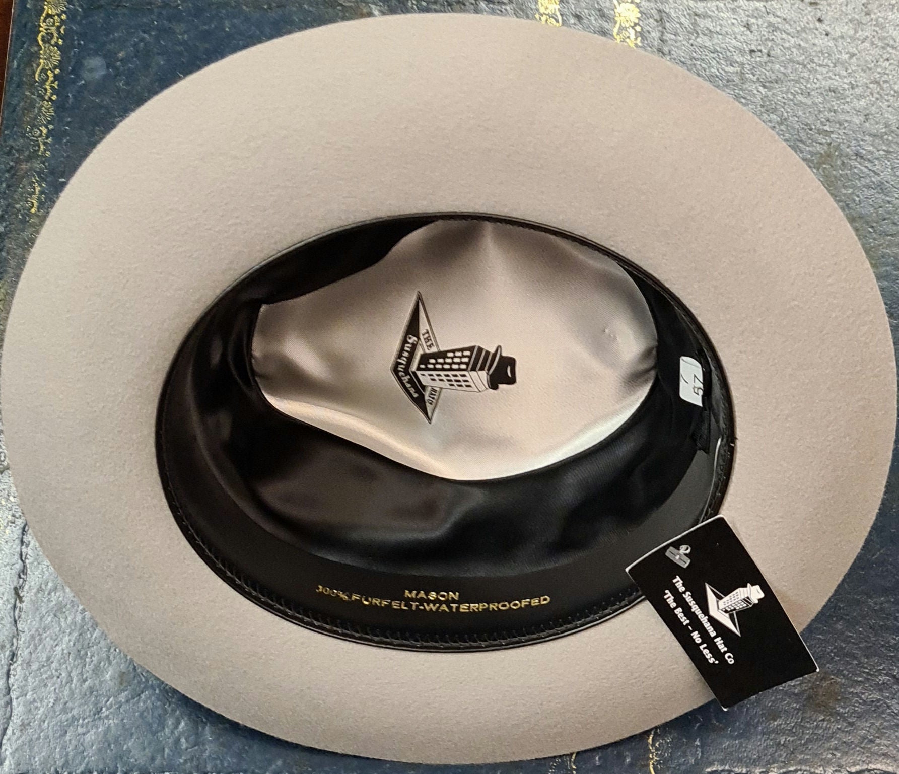 Susquehana Mason Classic Trilby - Silver Luxury Feel image 4