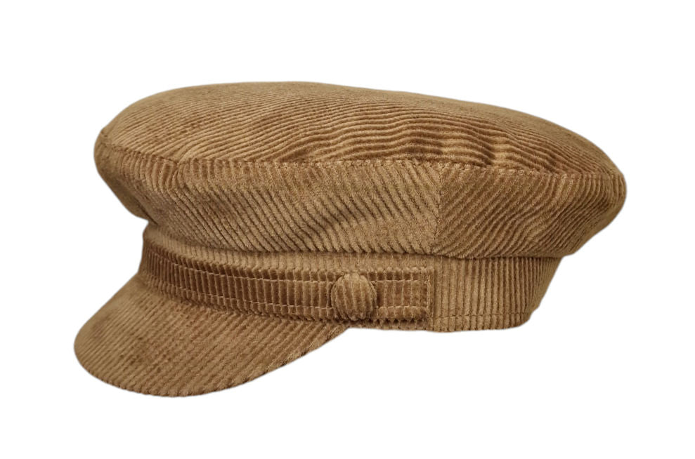 Failsworth Corduroy Mariner Cap - Fawn image 2