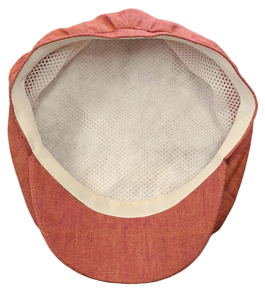City Sport Urban Baker Boy Cap – Terracotta Linen image 1