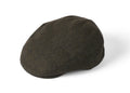 Failsworth London Cheesecutter Wool Melton Flat Cap – Loden Green image 0
