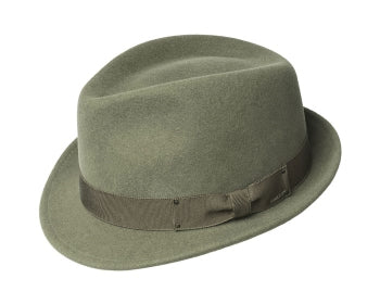 Bailey Wynn Trilby – Pale Olive | Lightweight, Water-Repellent Travel Hat image 1