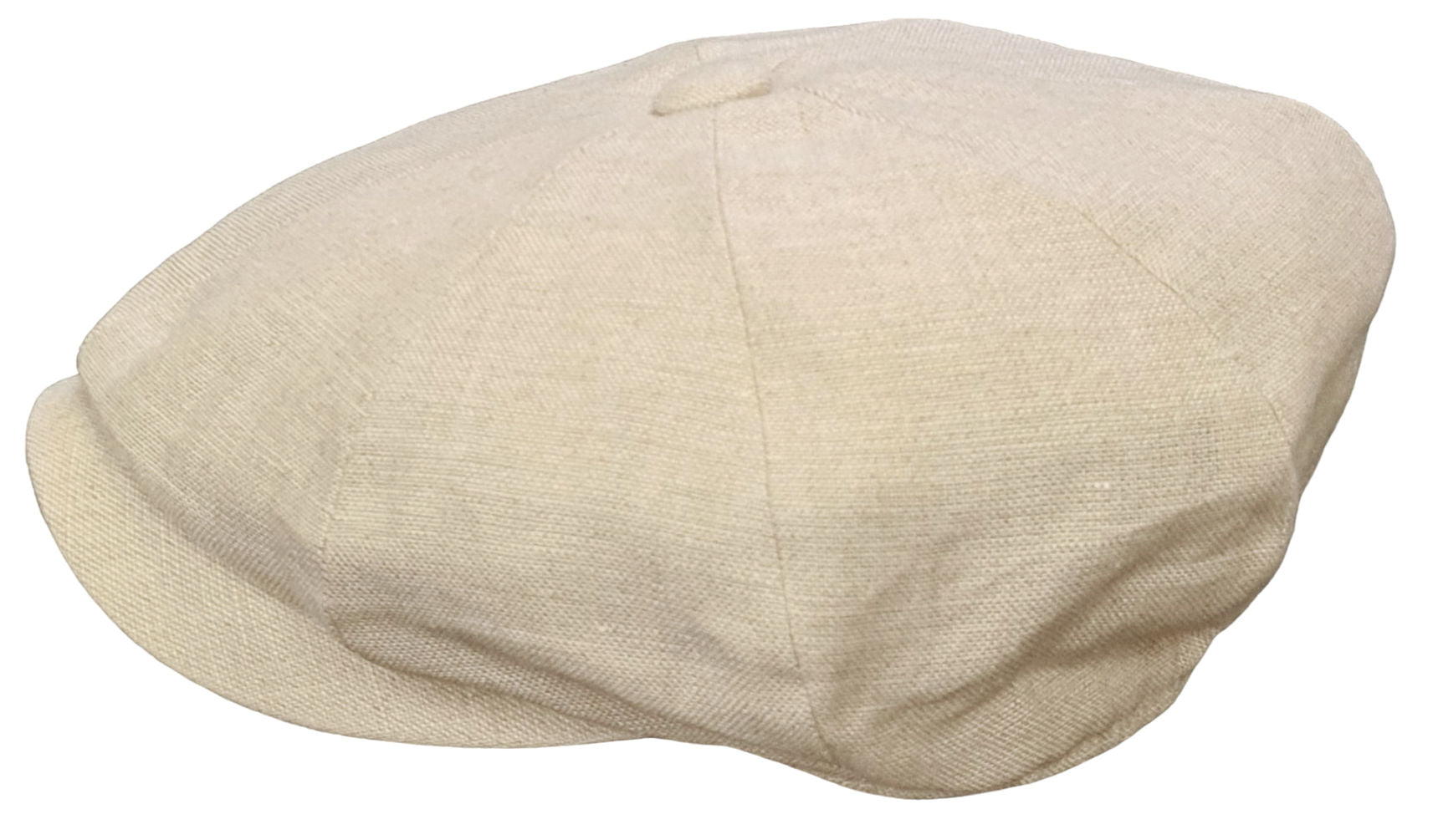 Failsworth Alfie Linen Urban Baker Boy Cap – Natural image 2