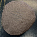 Bailey Lord Ivy Cap – Linen Pinstripe Brown Multi image 0