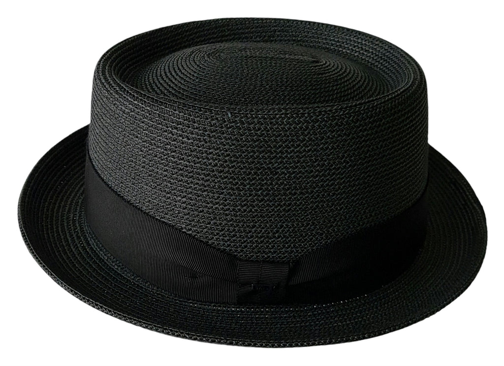 Bailey Waits Pork Pie Hat - Black | Classic Atlantic Crown image 2
