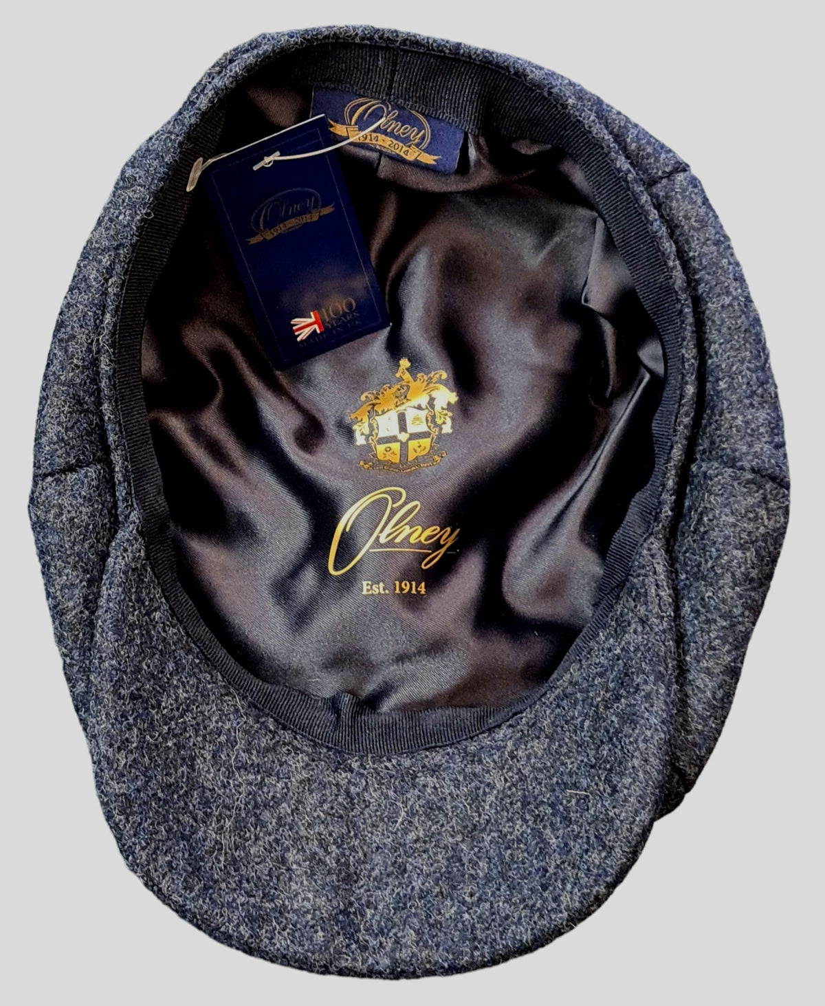 Olney Detroit Docker Baker Boy - Blue/Grey image 1