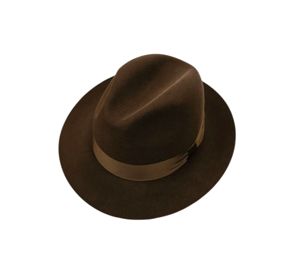 Susquehana Mason Classic Trilby Hat - Chocolate Luxury Feel image 0