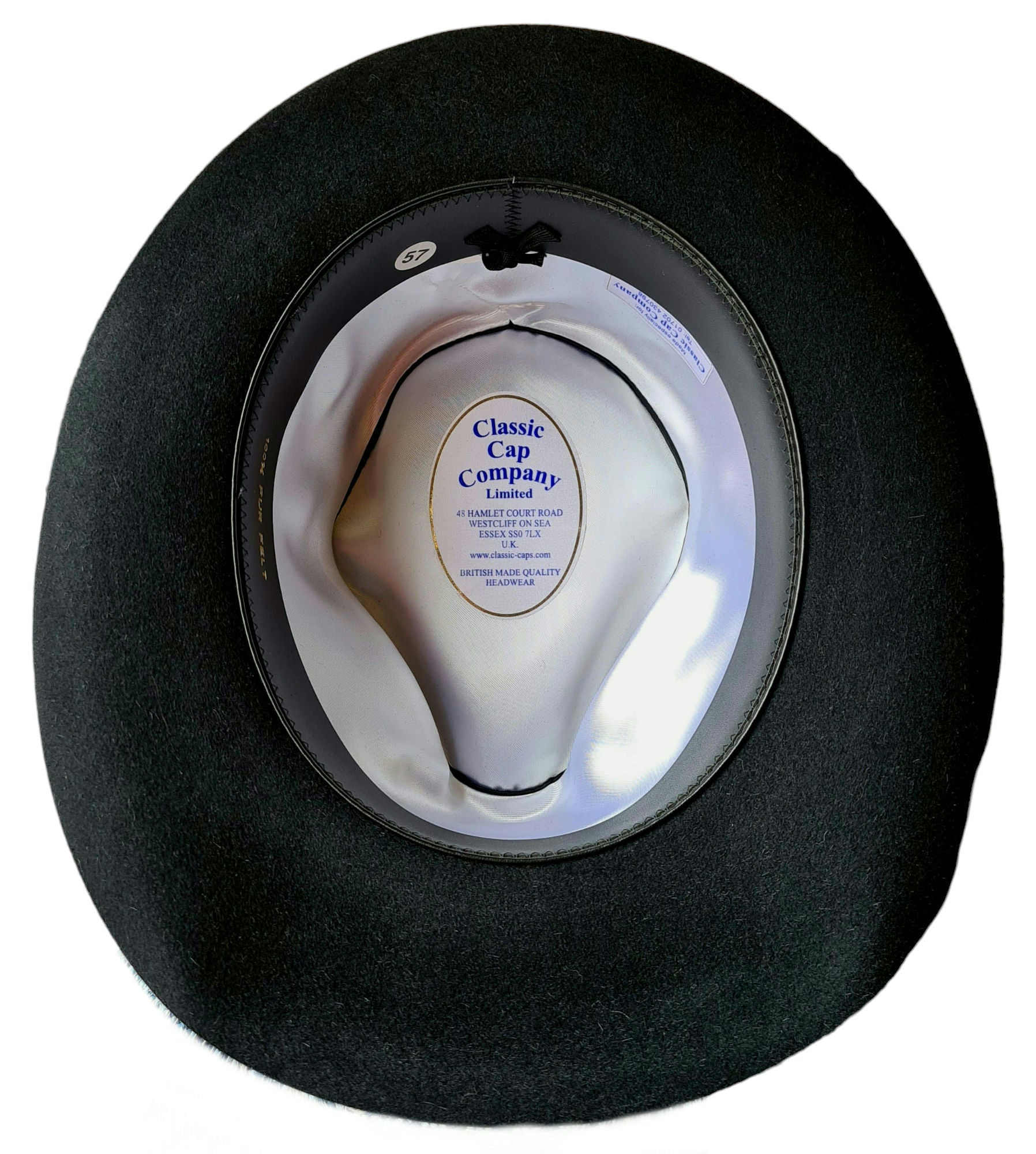 CCC Ltd Bogart Fedora Hat - Black image 1