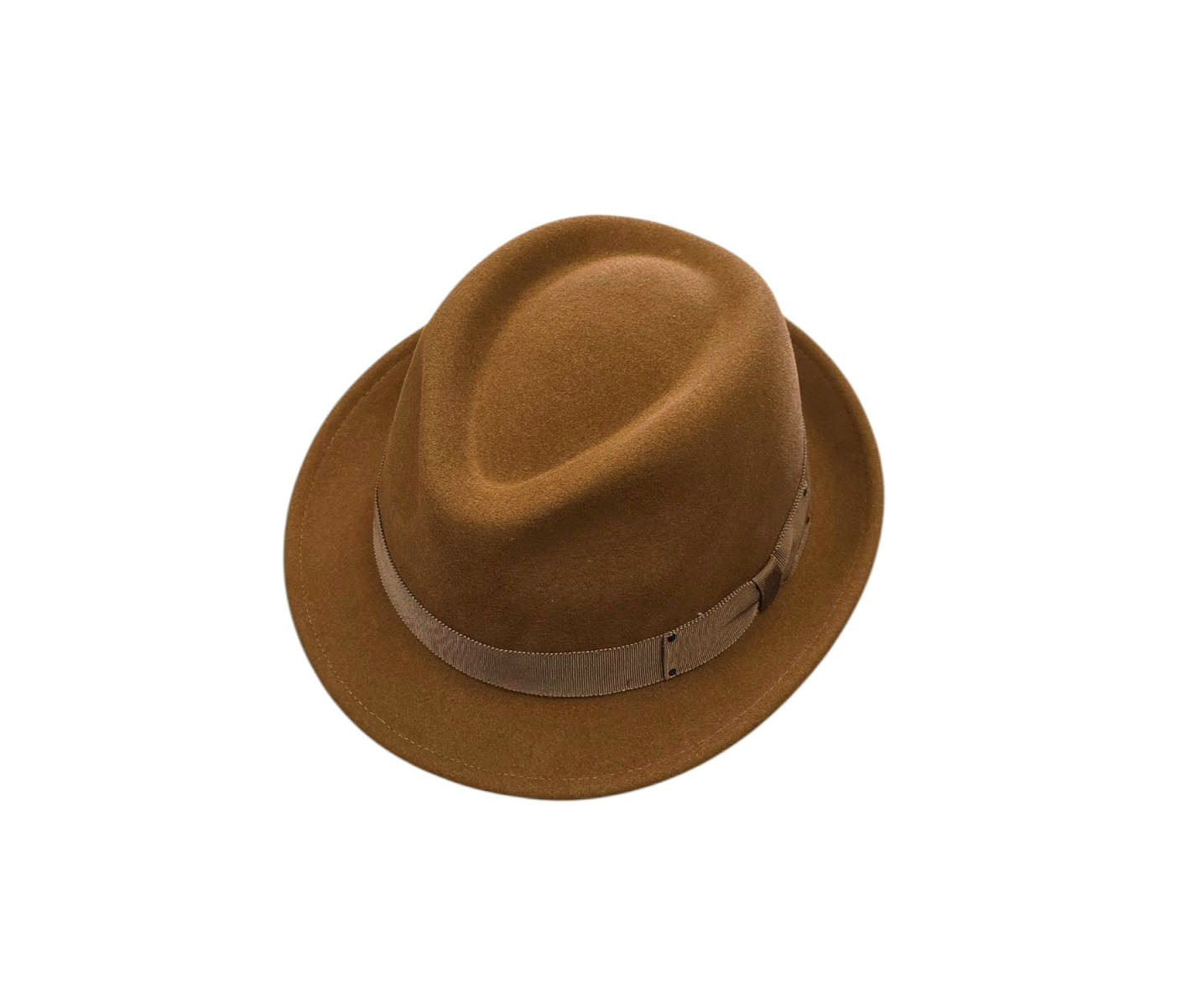 Bailey Wynn Trilby - Cognac | Lightweight, Water-Repellent Travel Hat image 0
