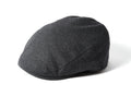 Failsworth London Cheesecutter Wool Melton Flat Cap – Grey image 0