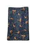 Pure Silk Pheasant Paisley Hankie – Dark Navy image 0