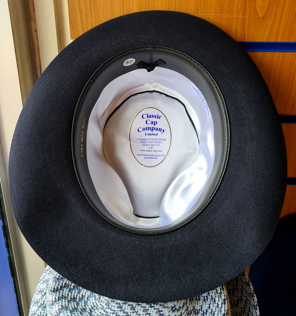 CCC Ltd Bogart Fedora Hat - Dark Navy image 1
