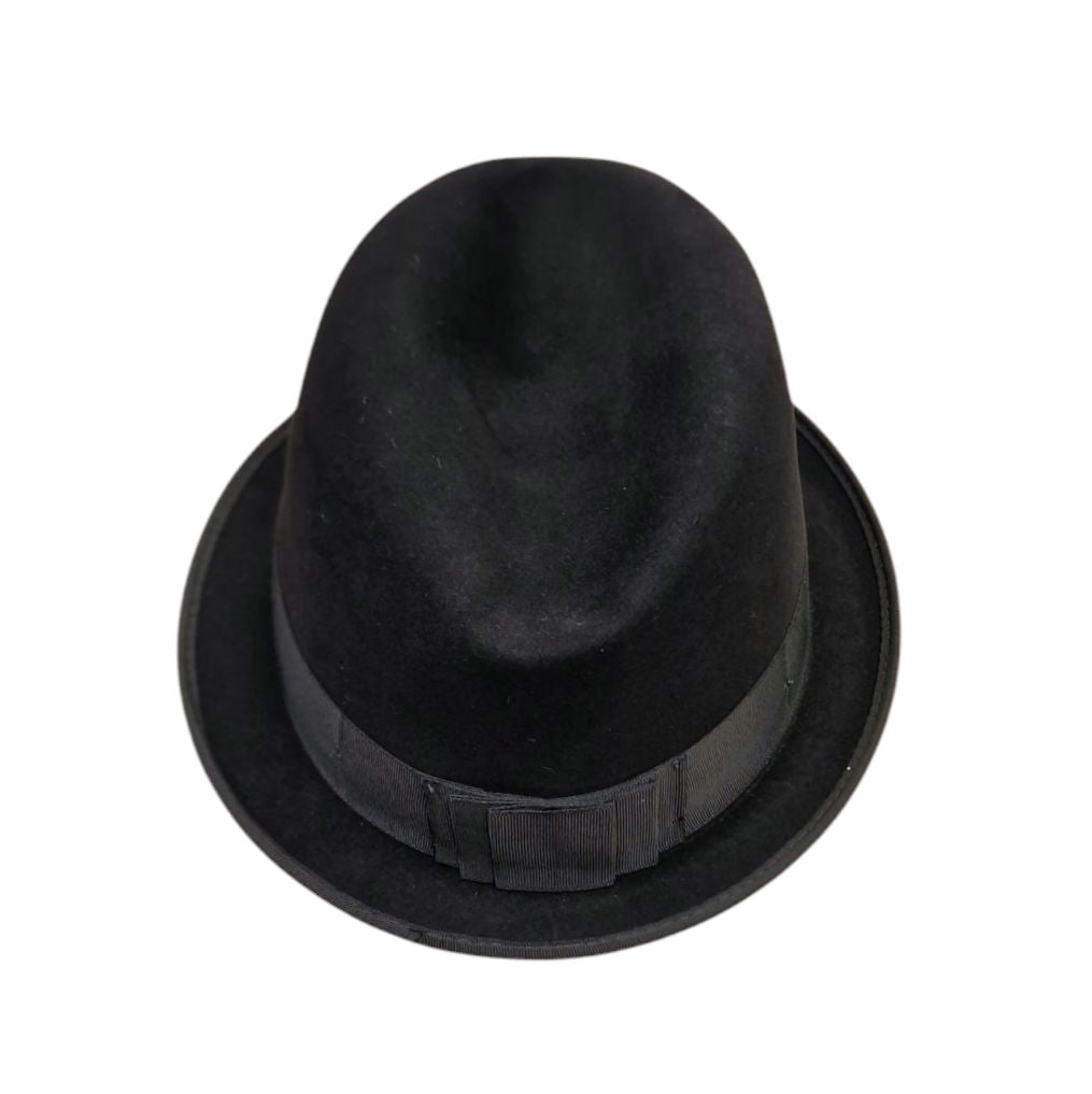 Christys' Fur Felt Mod/Beat Hat – Black image 2
