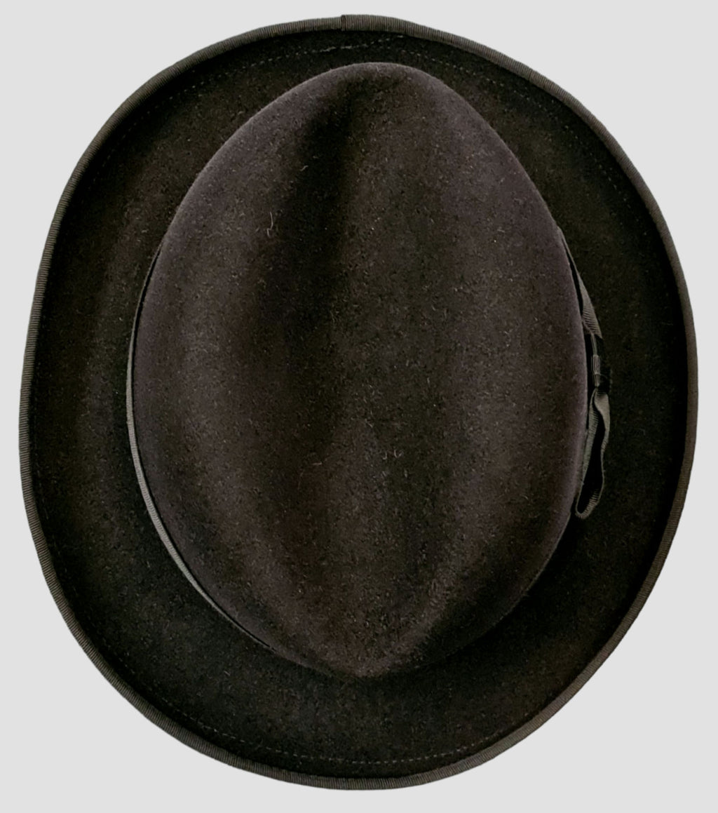 Christys' Homburg Hat – Black image 3