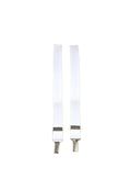 CCC Ltd Narrow Bracers - White