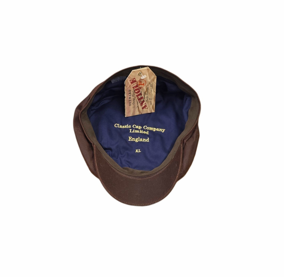 CCC Ltd Rutland Cap – Brown Waxed Cotton