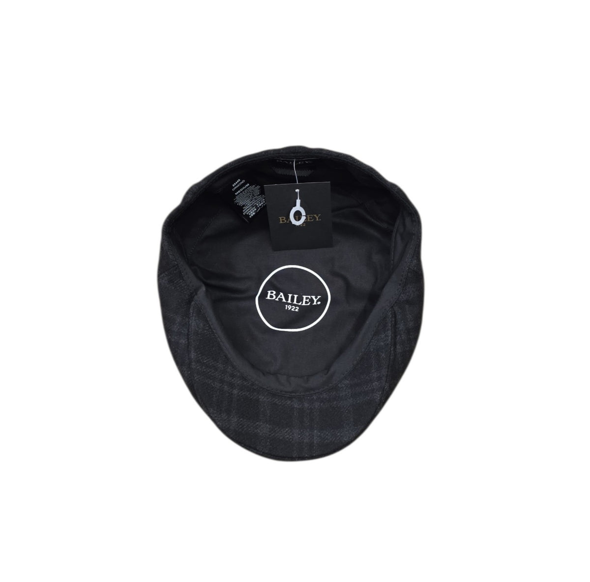 Bailey Ormond Urban Duckbill Cap – Bold Black Plaid