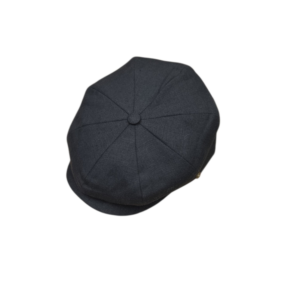 City Sport Fulham Urban Baker Boy Linen - Black