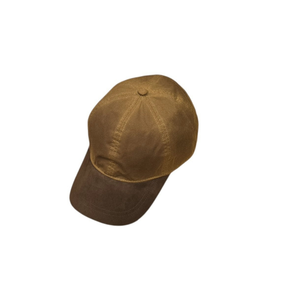 Failsworth Waxed Cotton Waterproof Baseball Cap – Coffee (Tan)