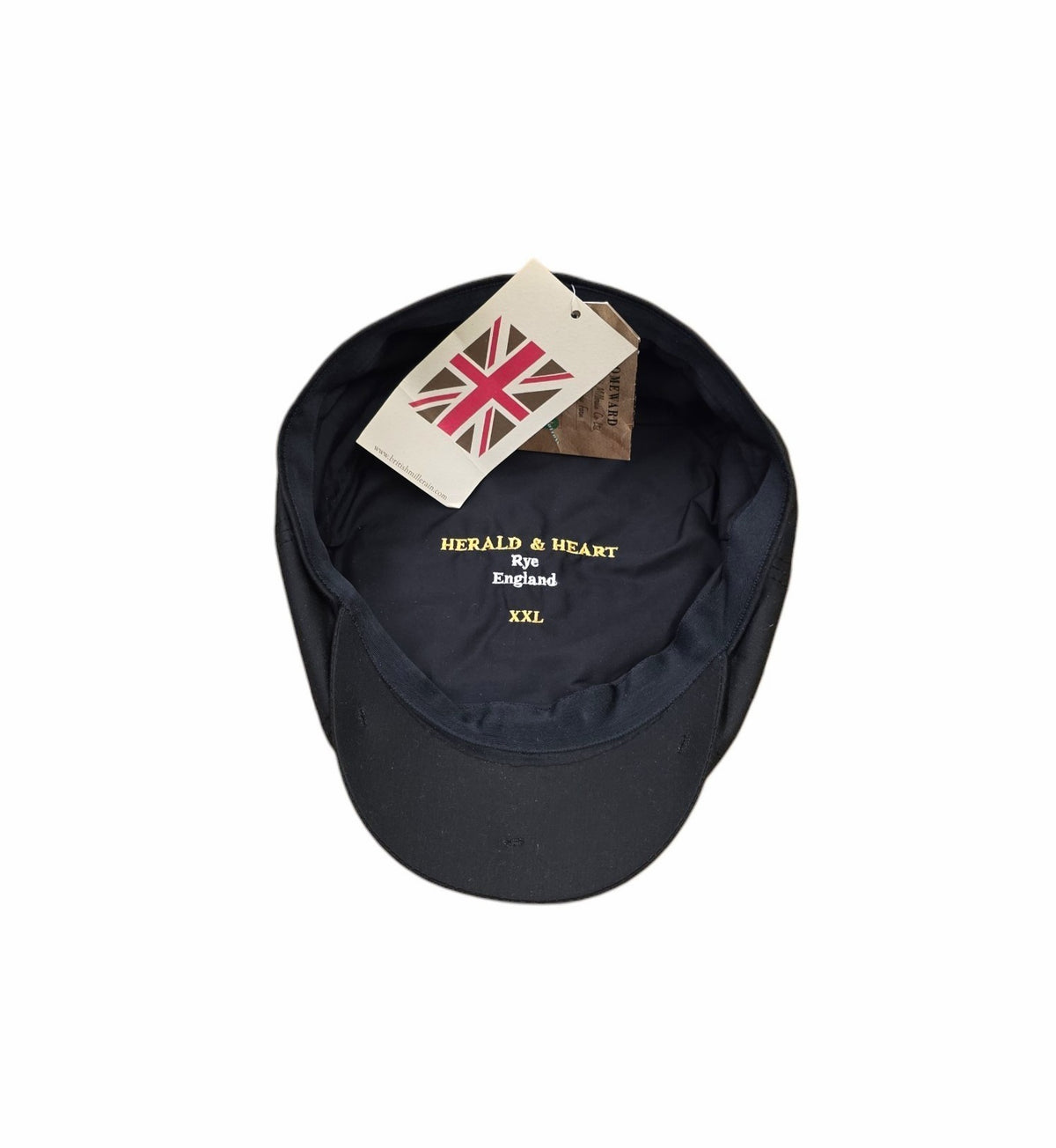 Herald and Heart Rutland Cap – Black Waxed Cotton