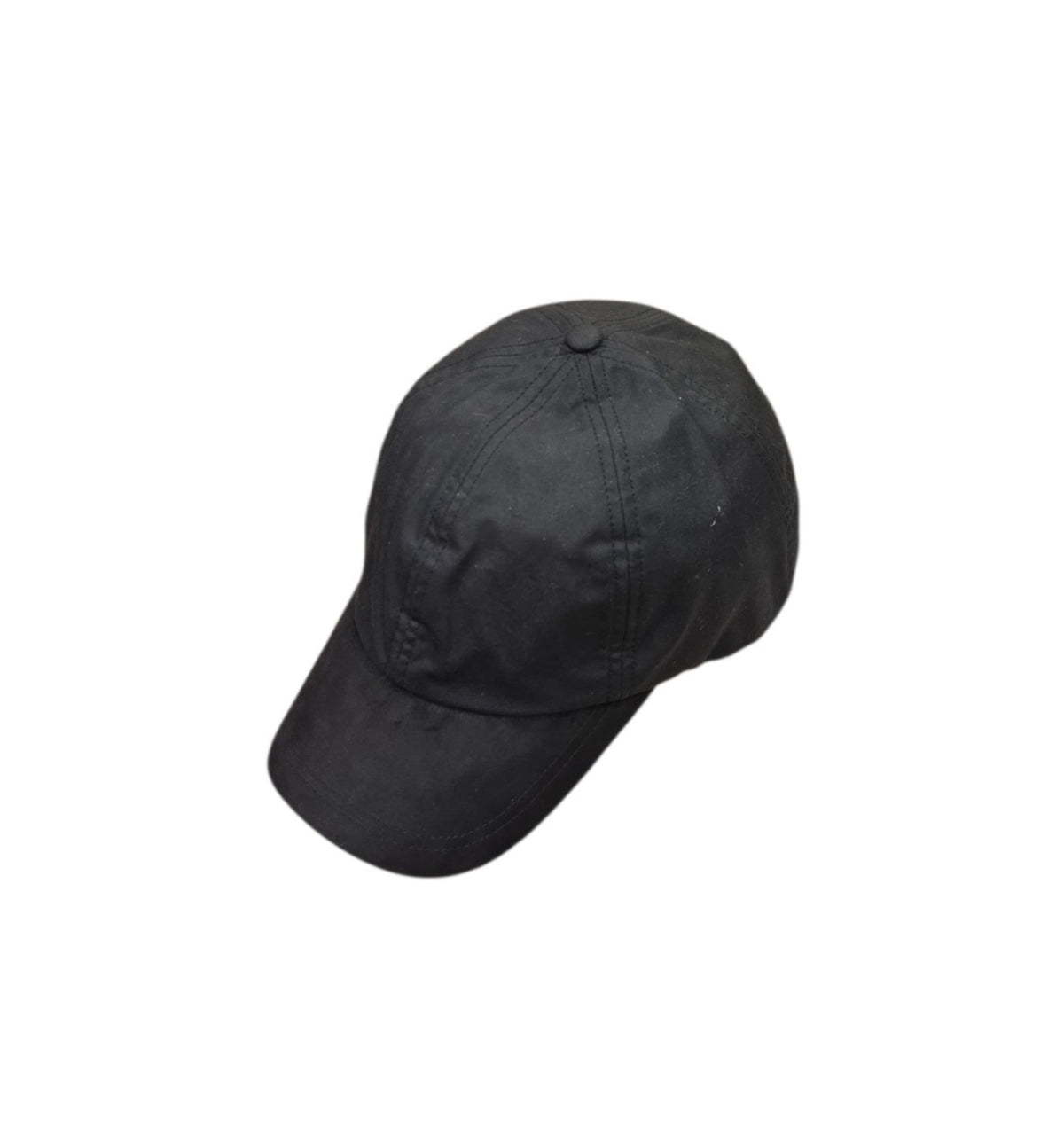 Failsworth Waxed Cotton Waterproof Baseball Cap - Black
